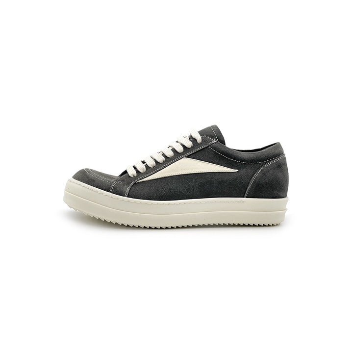 Rick Owens Vintage Sneaks Suede Low-Top Sneakers - SHENGLI ROAD MARKET