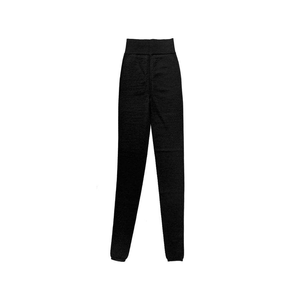 RICK OWENS Wool Leggings Pants - SHENGLI ROAD MARKET