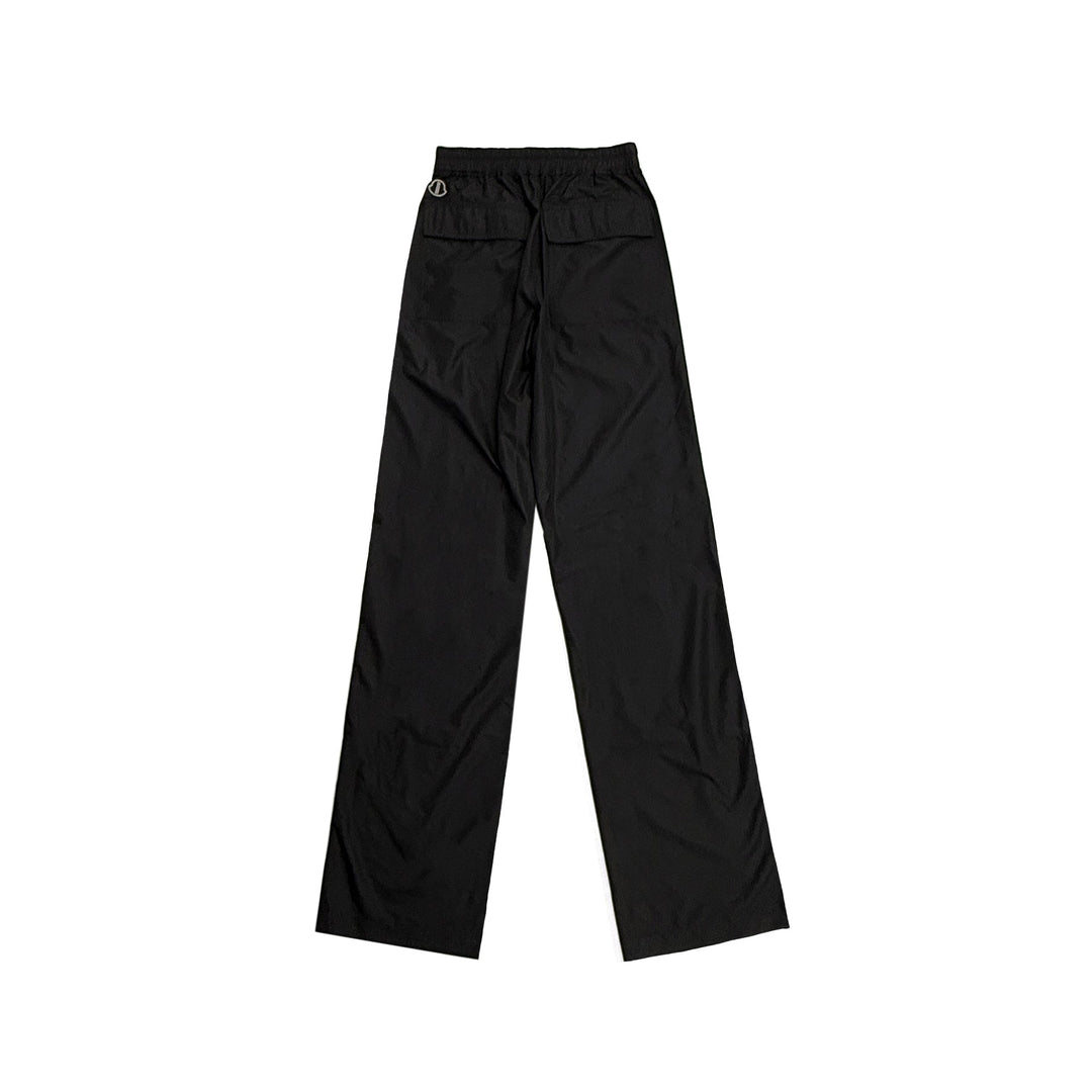 Rick Owens x Moncler Black Drawstring Pants - SHENGLI ROAD MARKET