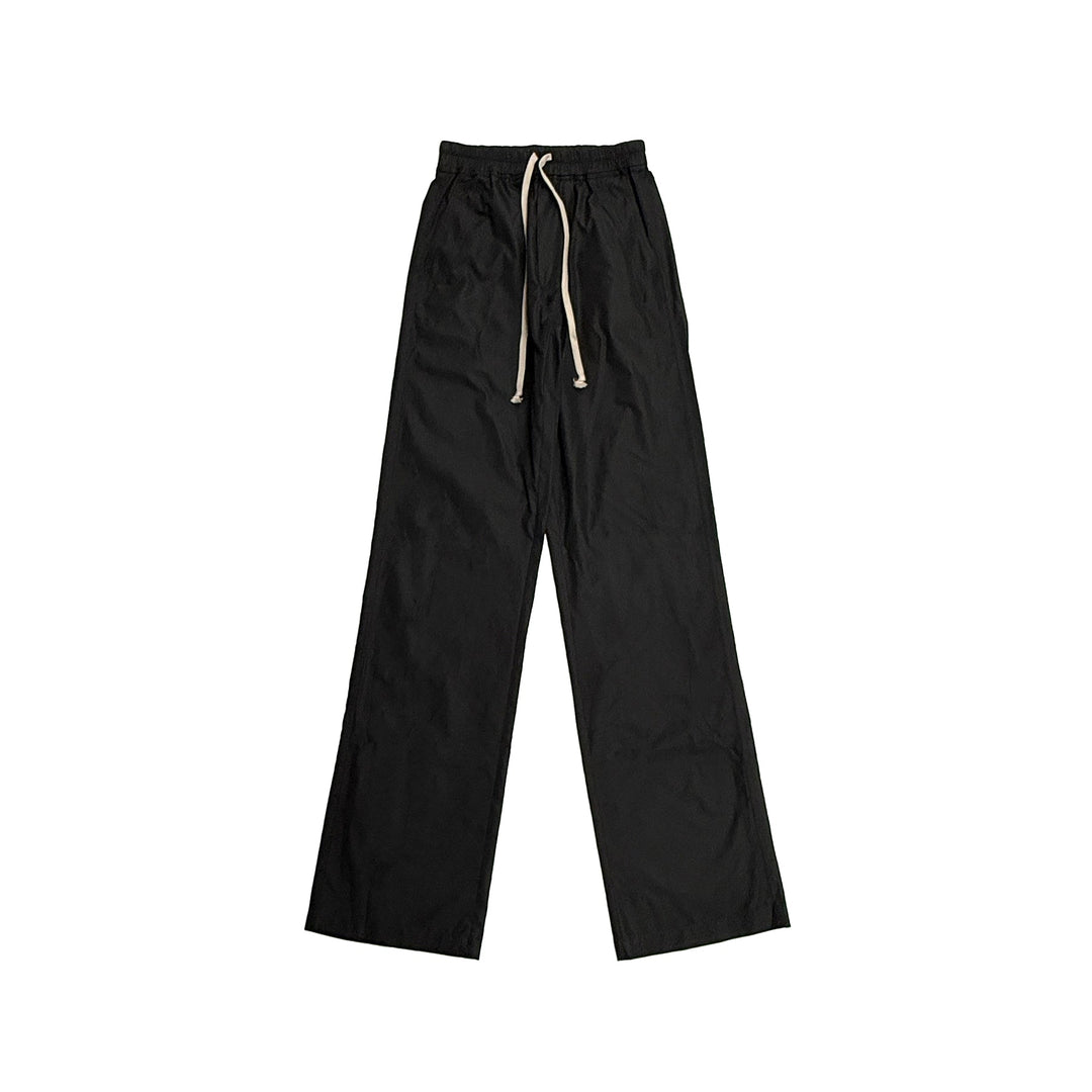 Rick Owens x Moncler Black Drawstring Pants - SHENGLI ROAD MARKET