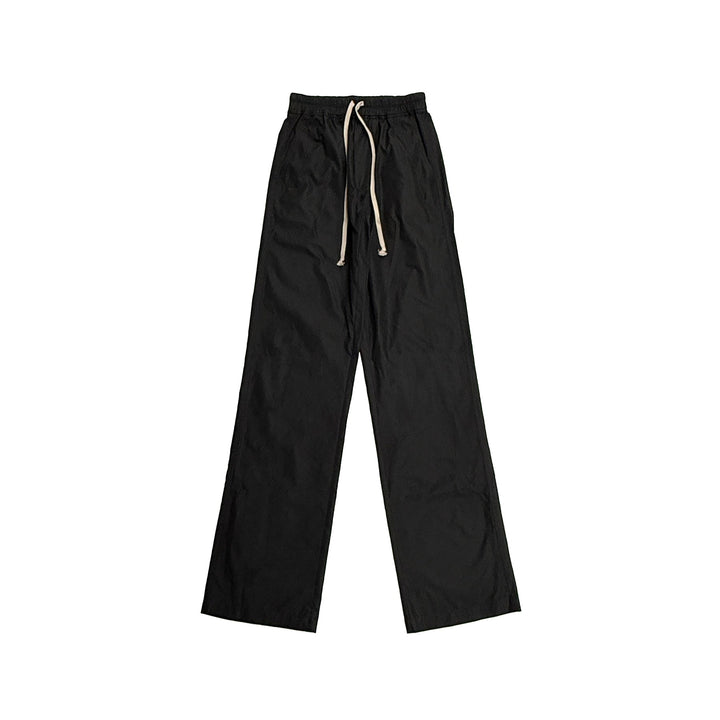 Rick Owens x Moncler Black Drawstring Pants - SHENGLI ROAD MARKET