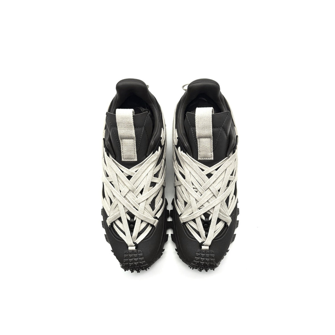 Rick Owens x Moncler Black Trailgrip Megalace - SHENGLI ROAD MARKET
