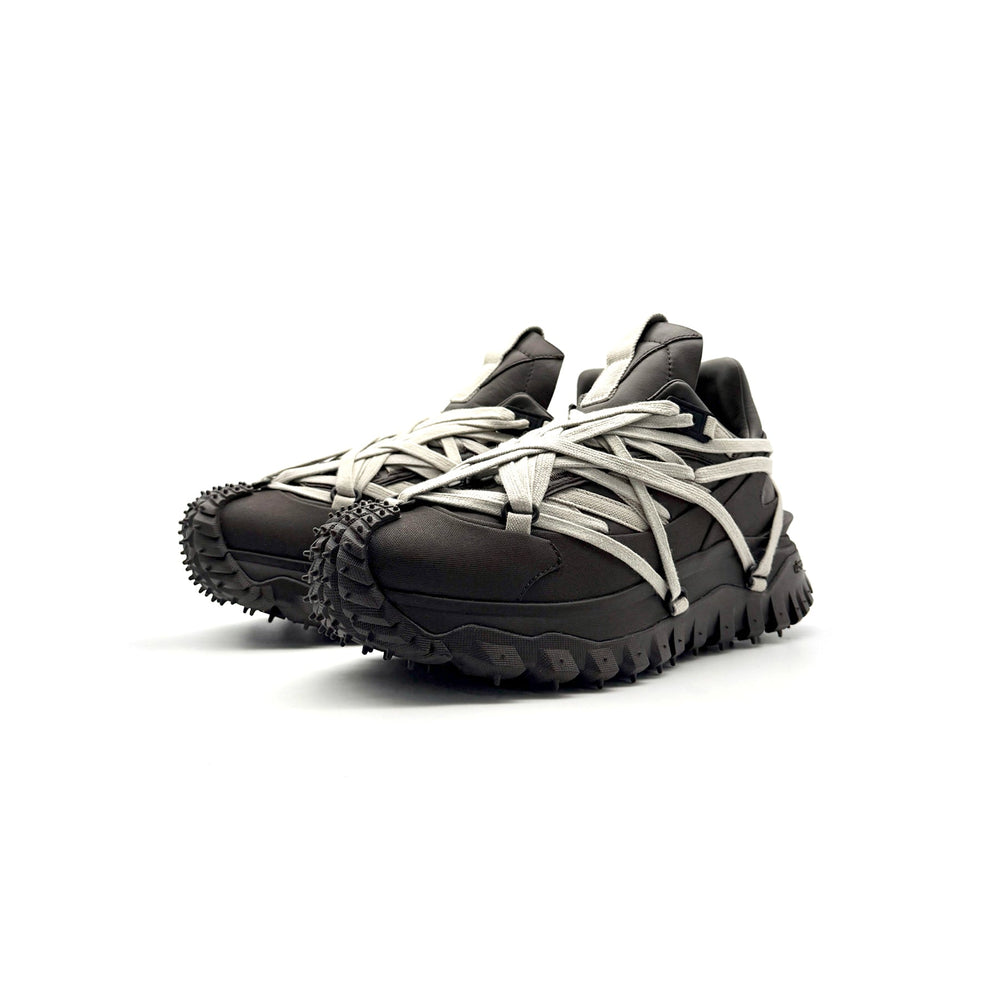 Rick Owens x Moncler Brown Trailgrip Megalace - SHENGLI ROAD MARKET