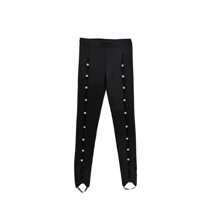 RUI Cutout Stirrup Leggings - SHENGLI ROAD MARKET