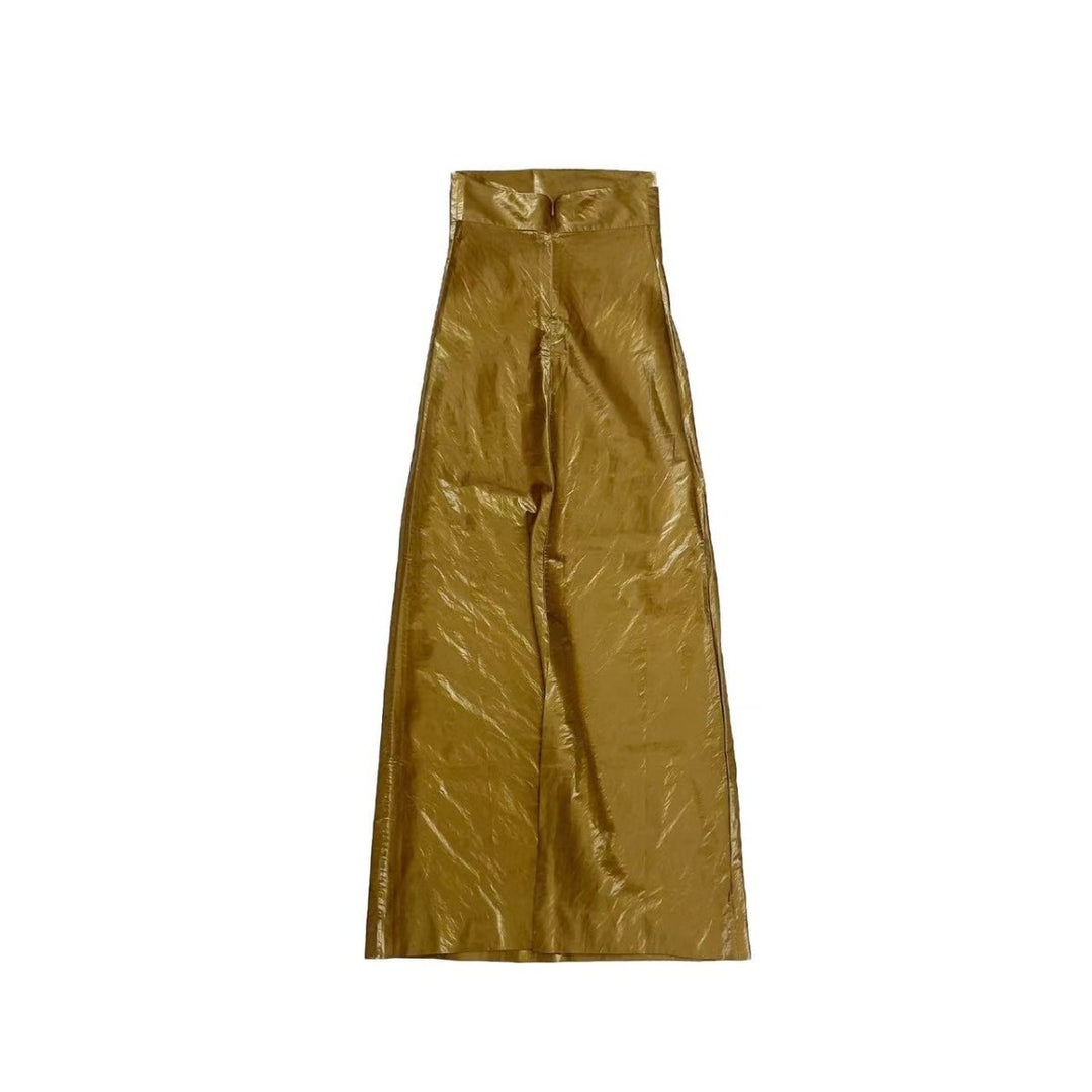 RUOHAN Washed Silk Sunset Gold Thera Dress - SHENGLI ROAD MARKET