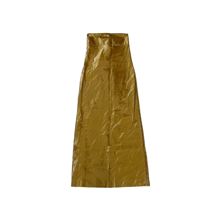 RUOHAN Washed Silk Sunset Gold Thera Dress - SHENGLI ROAD MARKET