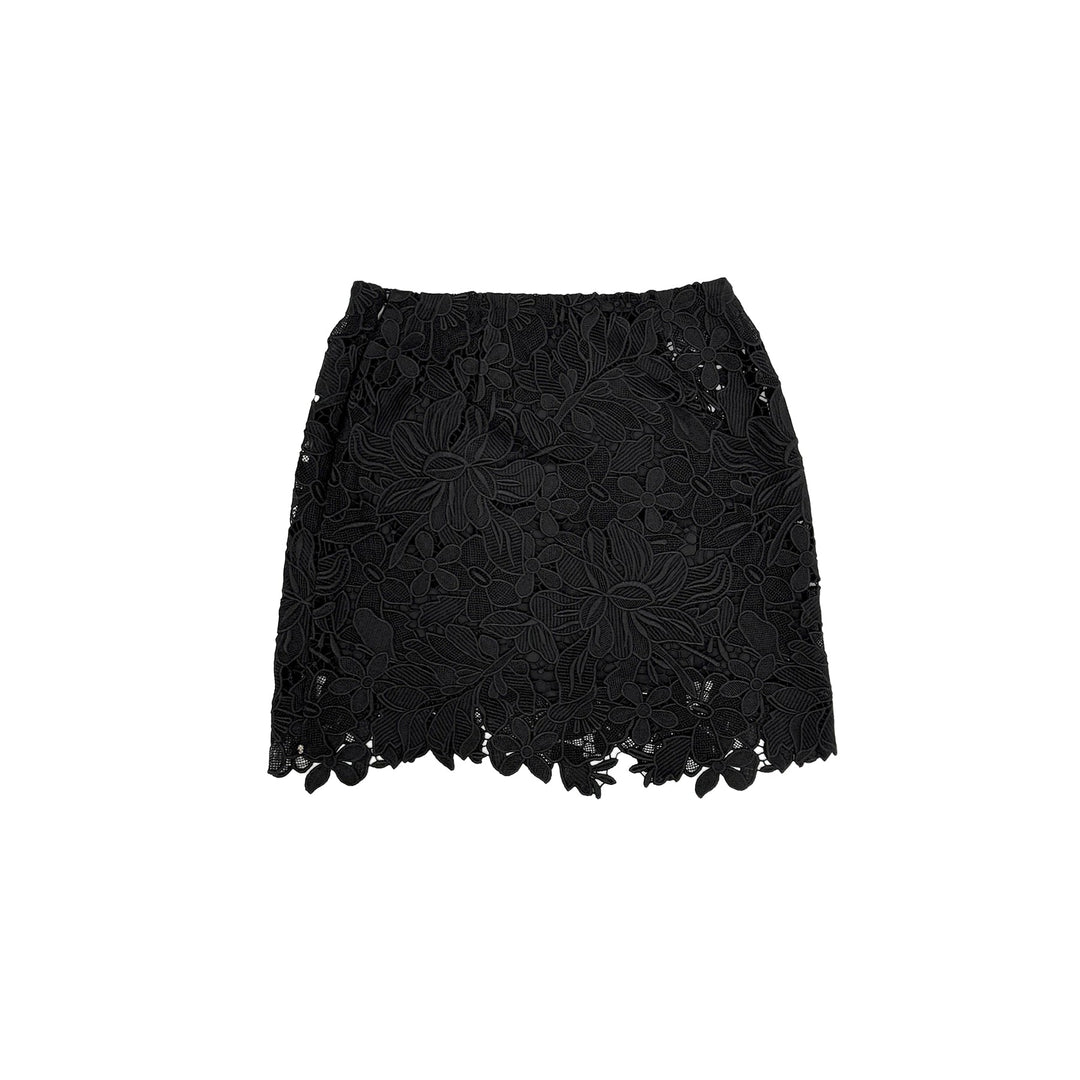 SPORTMAX Black Spxbora Jersey Skirt - SHENGLI ROAD MARKET