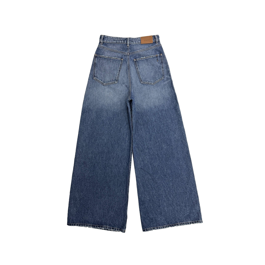 SPORTMAX Denim Spdangri Baggy Trouser - SHENGLI ROAD MARKET