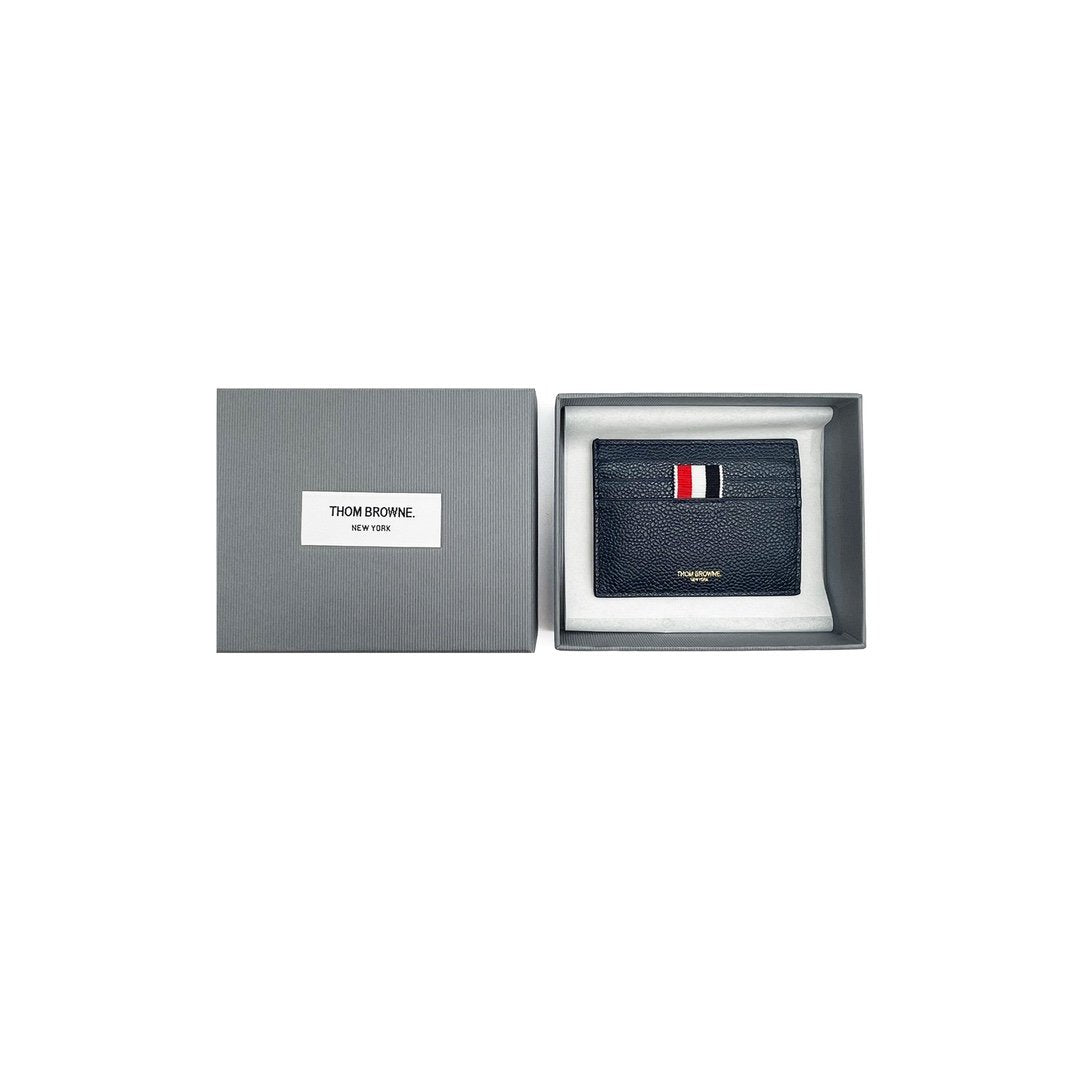 THOM BROWNE Anchor Embroidery Card Holder - SHENGLI ROAD MARKET