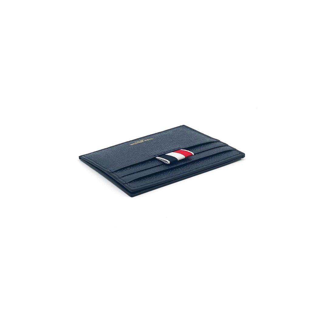 THOM BROWNE Anchor Embroidery Card Holder - SHENGLI ROAD MARKET