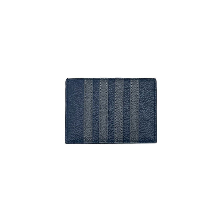 Thom Browne Blue Stripe Card Holder - SHENGLI ROAD MARKET