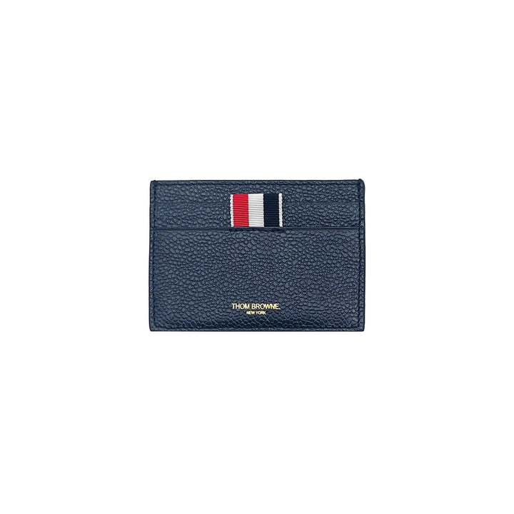 THOM BROWNE Blue Stripe Card Holder - SHENGLI ROAD MARKET