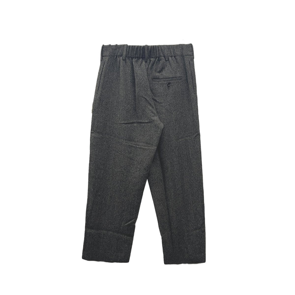 UMA WANG Gray Striped Trousers - SHENGLI ROAD MARKET