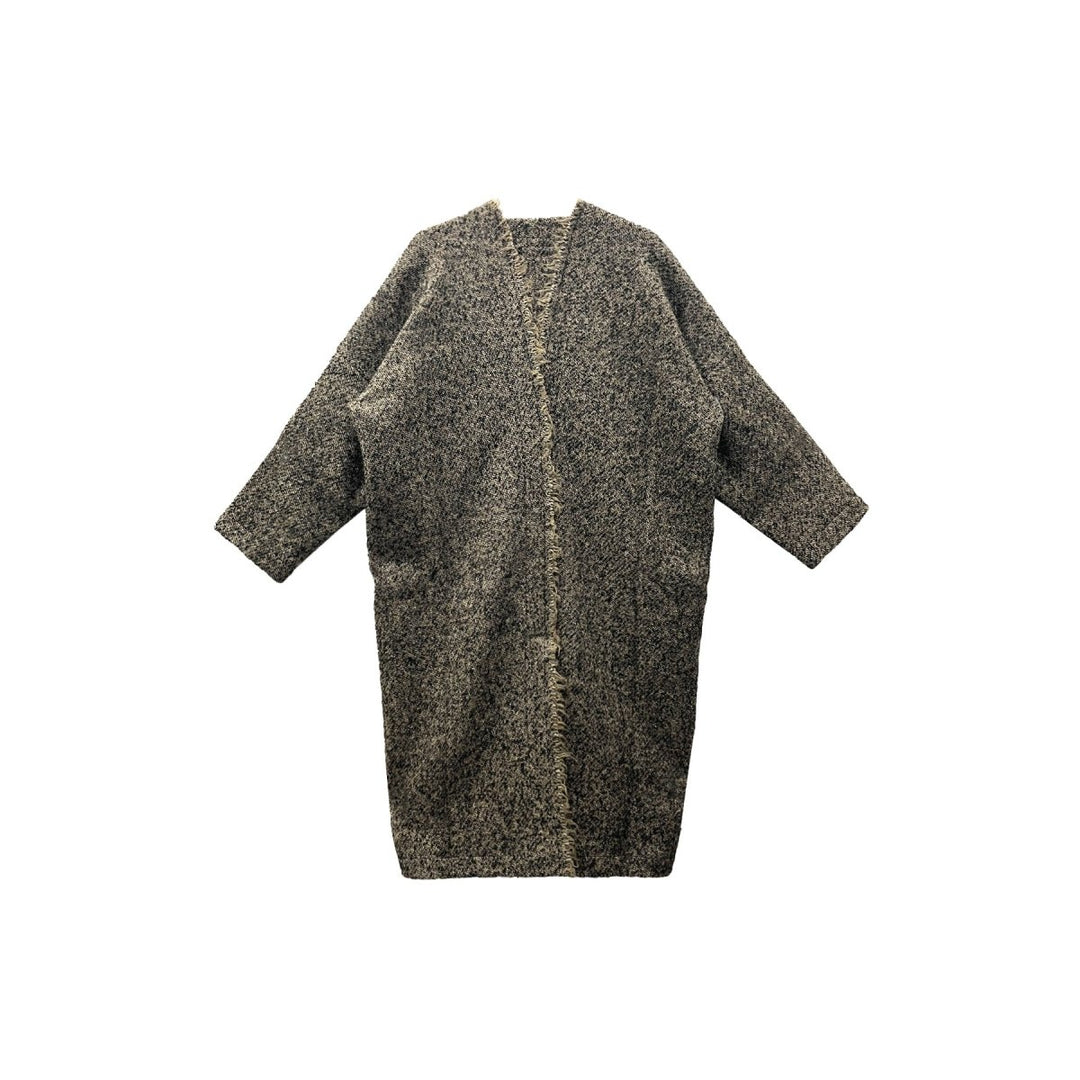 UMA WANG Wool Shawl Cardigan Coat - SHENGLI ROAD MARKET