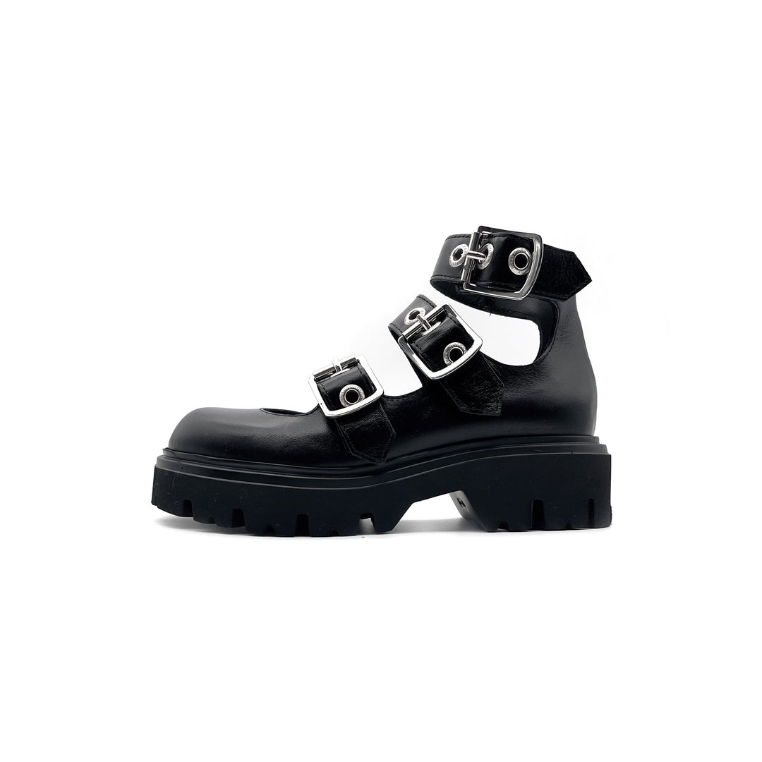 Vivienne Westwood Bacchus Leather Platform Sandals - SHENGLI ROAD MARKET