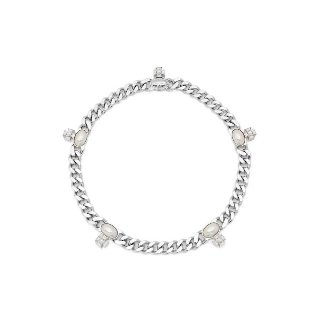 Vivienne Westwood Gaby Orb Cuban Chain Choker - SHENGLI ROAD MARKET