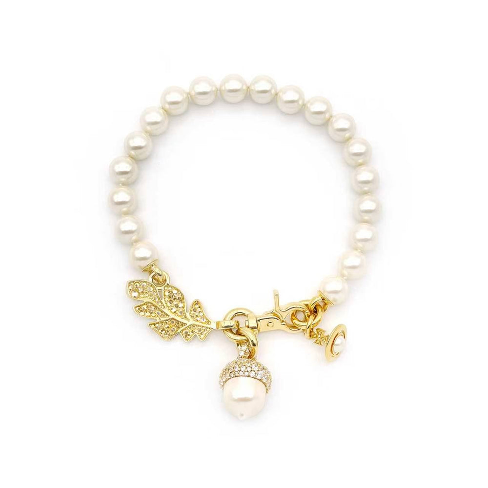 Vivienne Westwood Lucille Acorn Pearl Necklace - SHENGLI ROAD MARKET