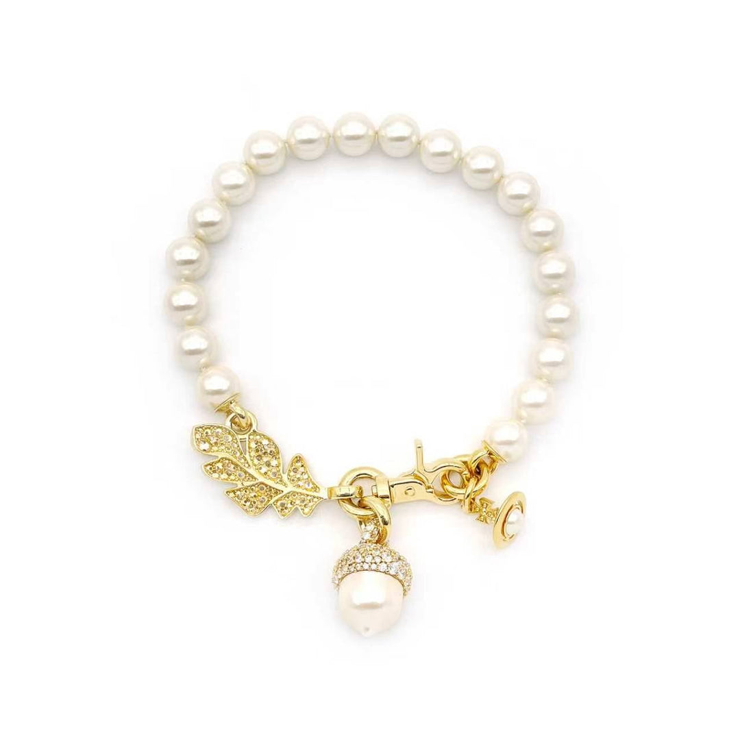 Vivienne Westwood Lucille Acorn Pearl Necklace - SHENGLI ROAD MARKET