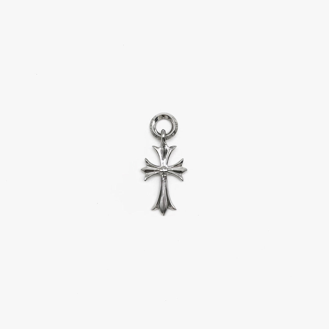 Chrome Hearts 18K White Gold Cross Necklace Chram - SHENGLI ROAD MARKET