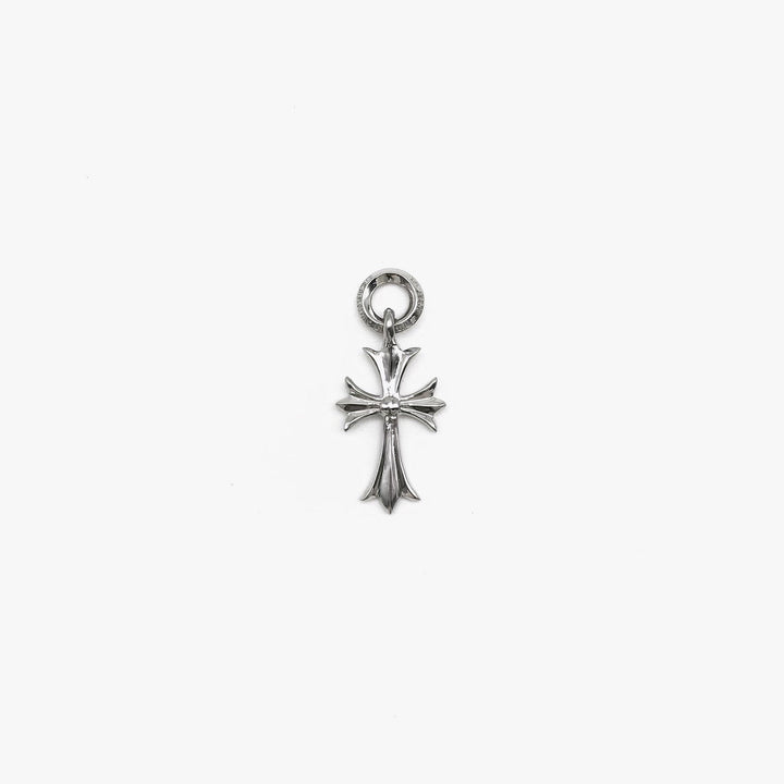 Chrome Hearts 18K White Gold Cross Necklace Chram - SHENGLI ROAD MARKET