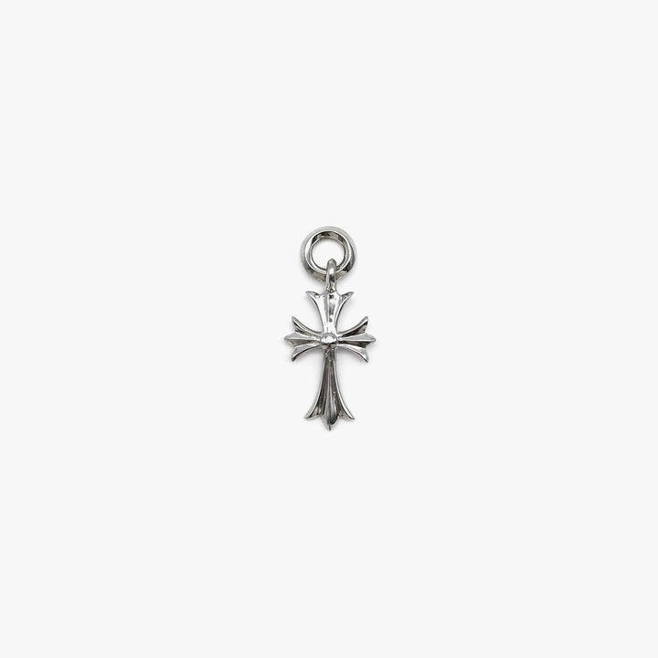 Chrome Hearts 18K White Gold Cross Necklace Chram - SHENGLI ROAD MARKET