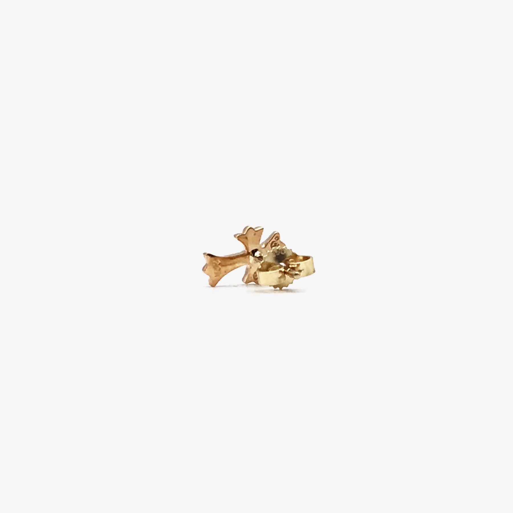 Chrome Hearts 22K Gold BABYFAT Earring - SHENGLI ROAD MARKET