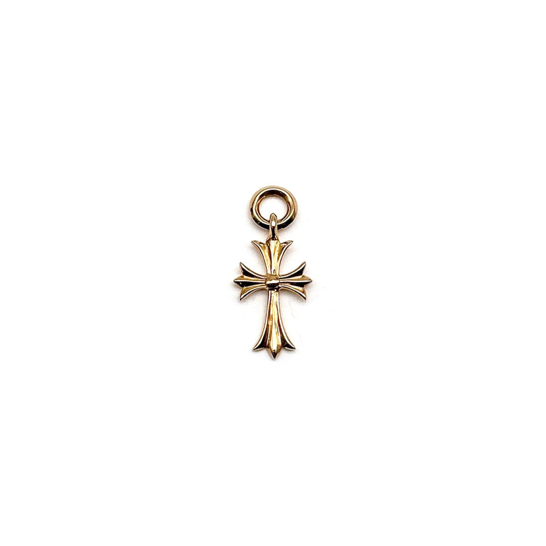 Chrome Hearts 22K Gold Cross Necklace Chram - SHENGLI ROAD MARKET