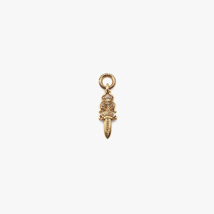 Chrome Hearts 22K Gold Dagger Necklace Charm - SHENGLI ROAD MARKET