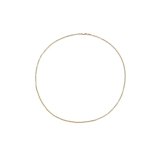 Chrome Hearts 22K Gold Roll Chain Necklace - SHENGLI ROAD MARKET