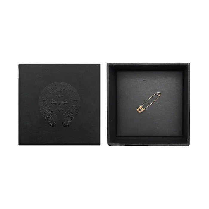 Chrome Hearts 22K Gold Safety Pin Clip - SHENGLI ROAD MARKET