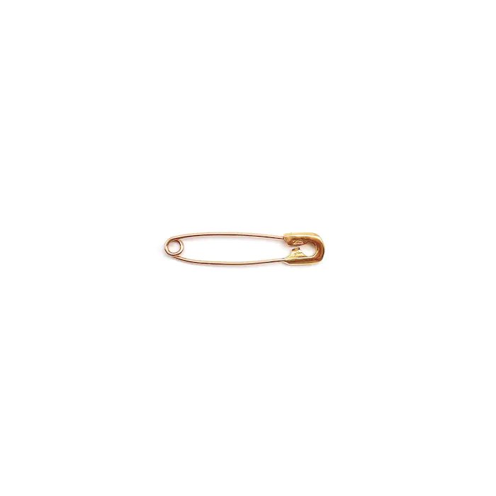 Chrome Hearts 22K Gold Safety Pin Clip - SHENGLI ROAD MARKET