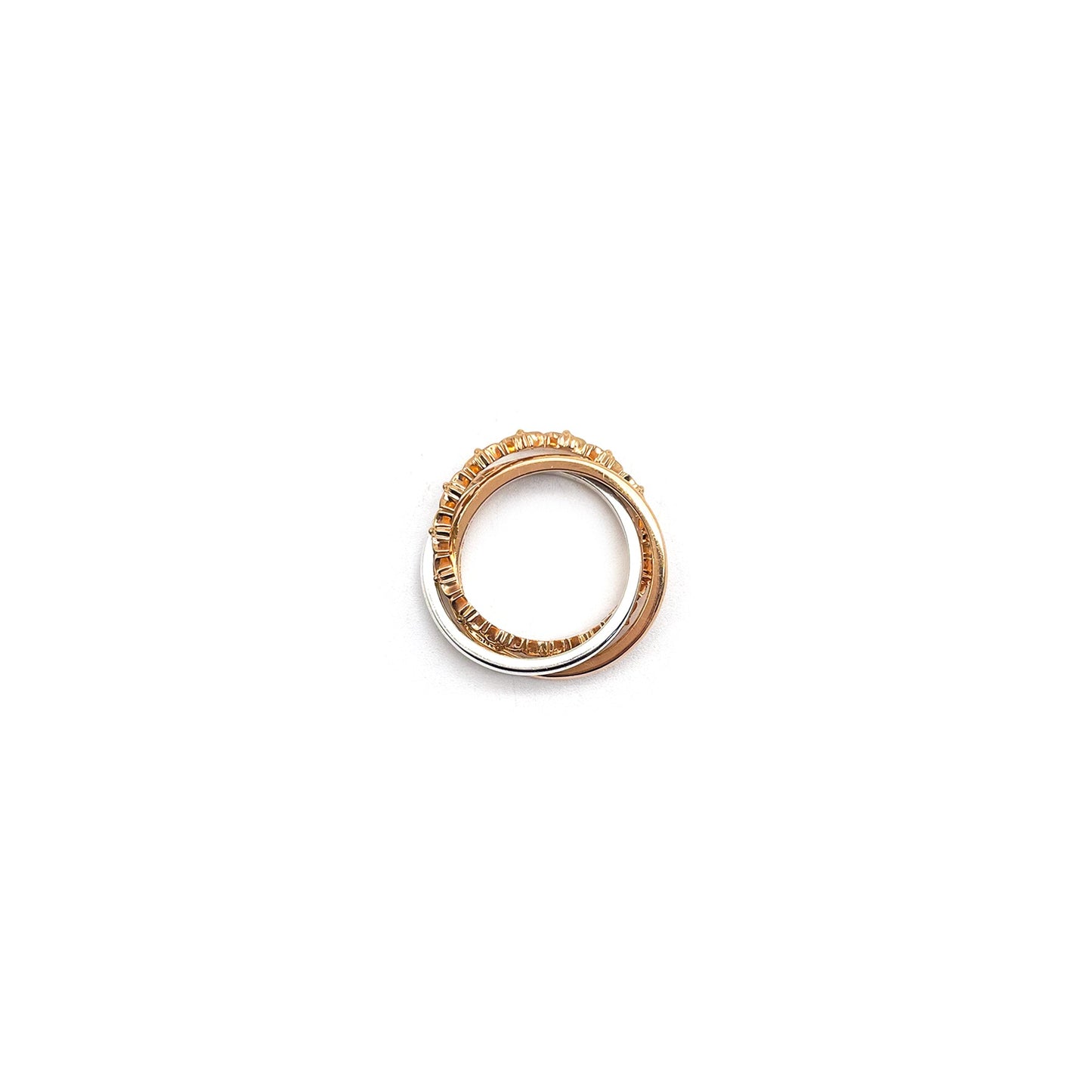 Chrome Hearts 22K Gold Tiny E Trinity Ring - SHENGLI ROAD MARKET