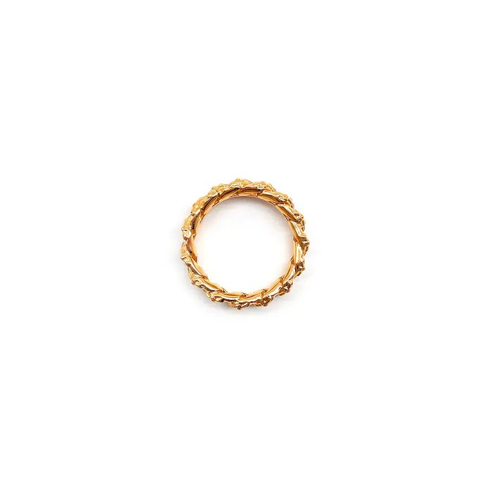 Chrome Hearts 22K Gold XTRA FANCY Ring - SHENGLI ROAD MARKET