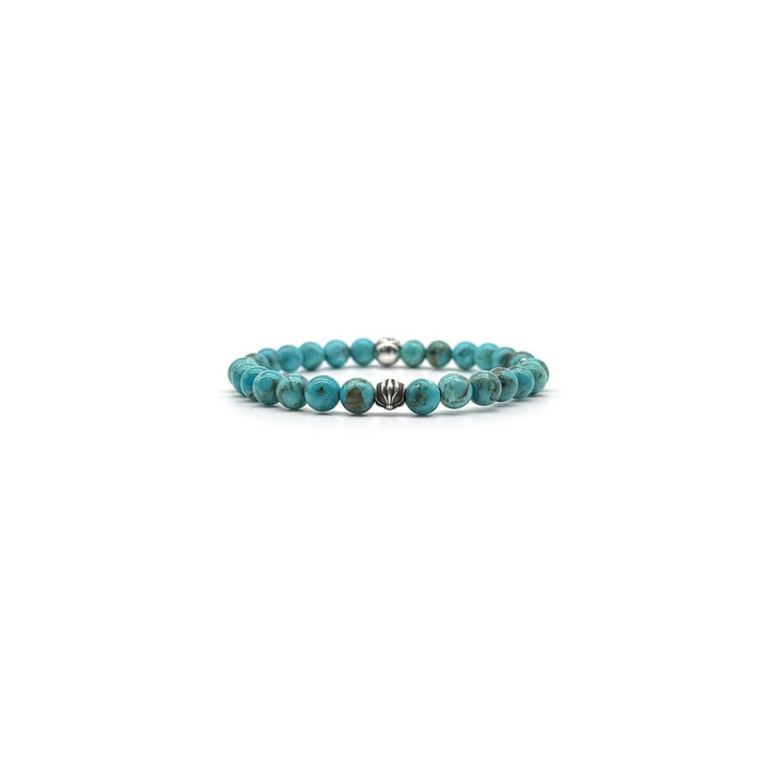 Chrome Hearts 6mm Green Beaded Bracelet - SHENGLI ROAD MARKET