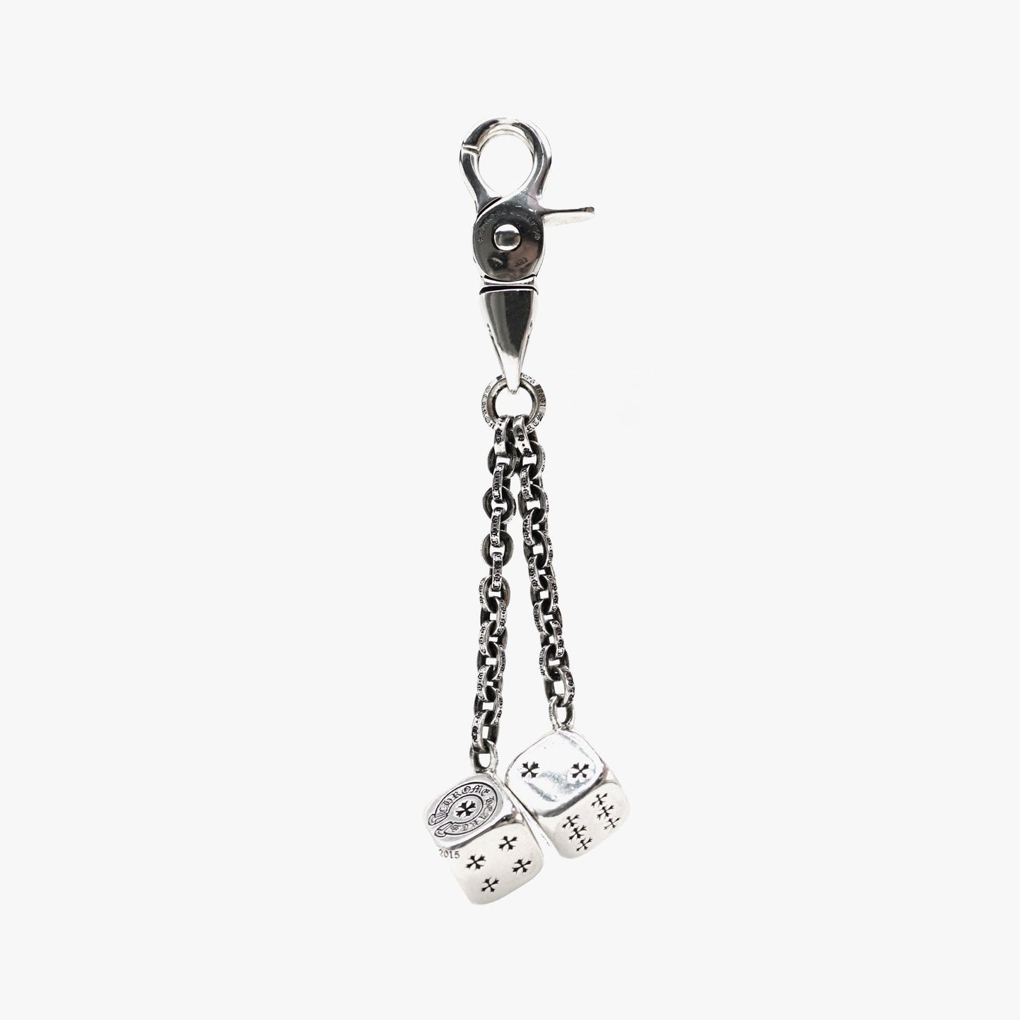 Chrome Hearts 925 Silver Dice Key Chain - SHENGLI ROAD MARKET