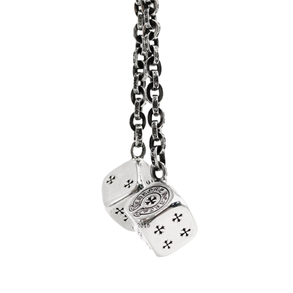 Chrome Hearts 925 Silver Dice Key Chain - SHENGLI ROAD MARKET