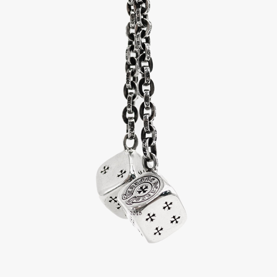 Chrome Hearts 925 Silver Dice Key Chain - SHENGLI ROAD MARKET