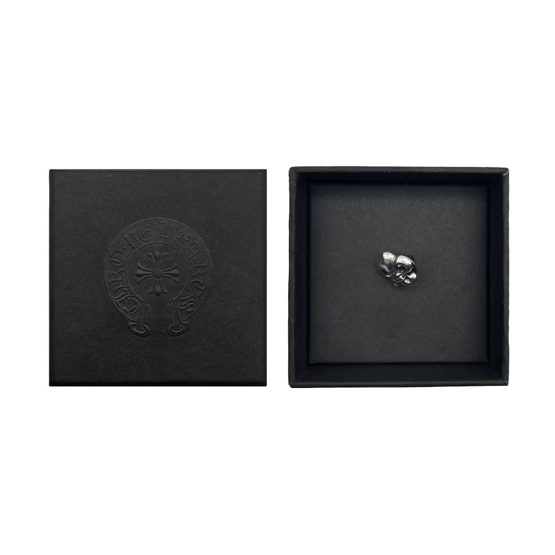 Chrome Hearts 925 Silver Fleur Breastpin - SHENGLI ROAD MARKET