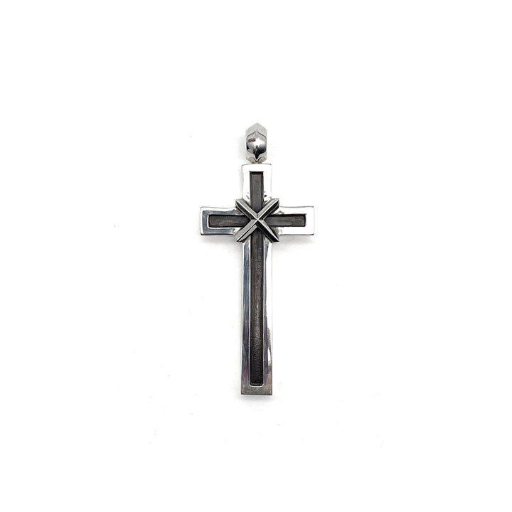 Chrome Hearts 925 Silver Mapplethorpe Cross Pendant - SHENGLI ROAD MARKET