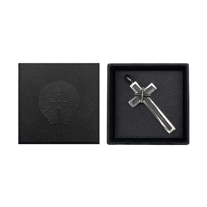 Chrome Hearts 925 Silver Mapplethorpe Cross Pendant - SHENGLI ROAD MARKET