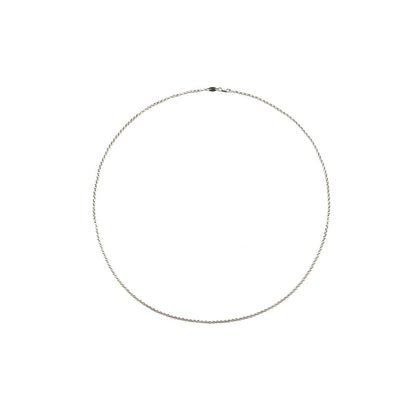 Chrome Hearts 925 Silver Roll Chain Necklace - SHENGLI ROAD MARKET