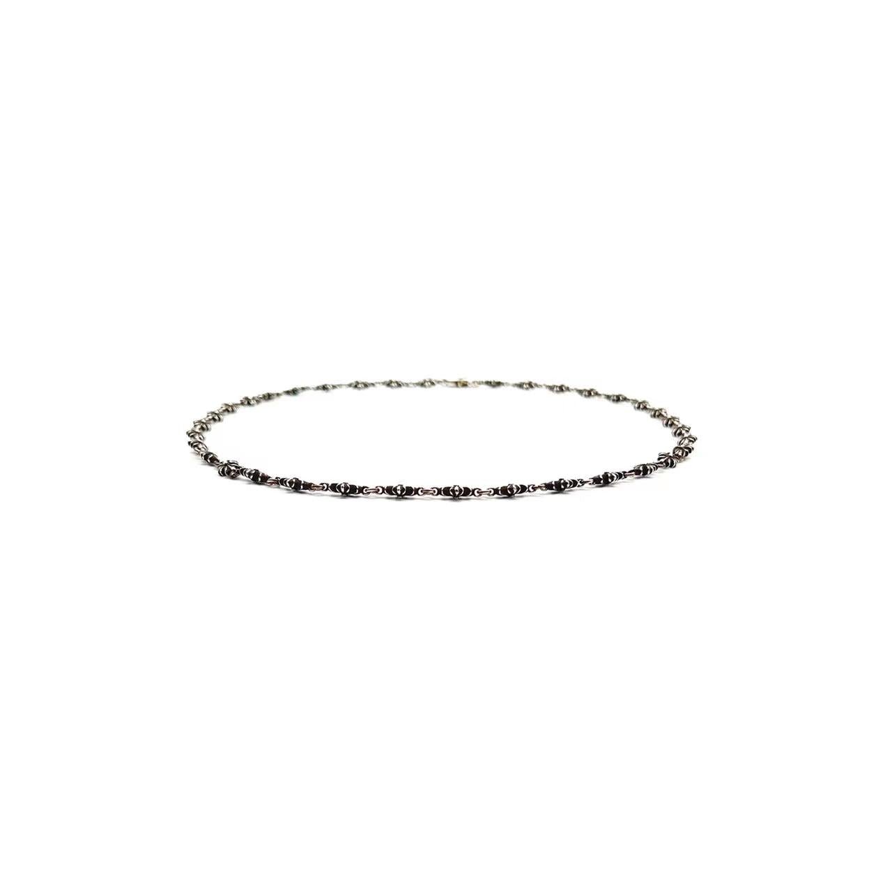 Chrome Hearts 925 Silver Tiny E Cross Necklace - SHENGLI ROAD MARKET