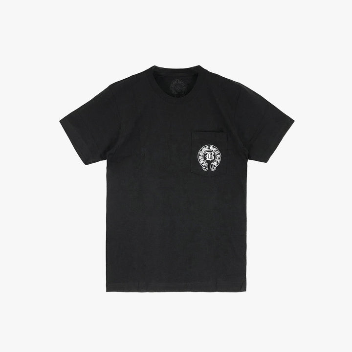 Chrome Hearts Bella Hadid Limited Horseshoe Logo Short Sleeve T-Shirt - SHENGLI ROAD MARKET