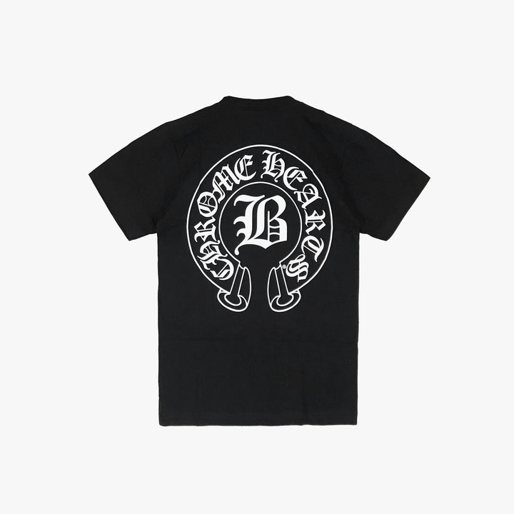 Chrome Hearts Bella Hadid Limited Horseshoe Logo Short Sleeve T-Shirt - SHENGLI ROAD MARKET