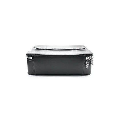 Chrome Hearts Black Leather Cosmetic Case Jewelry Box - SHENGLI ROAD MARKET