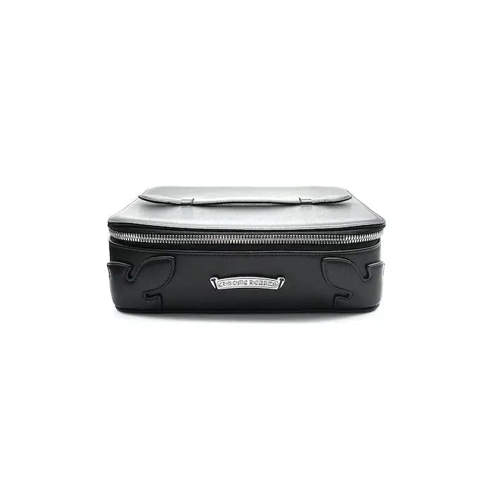 Chrome Hearts Black Leather Cosmetic Case Jewelry Box - SHENGLI ROAD MARKET