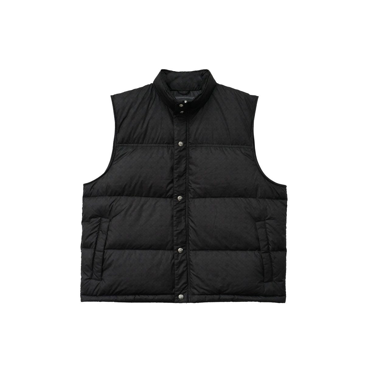 Chrome Hearts Black Tonal Monogram Cross Pattern Puffer Vest – SHENGLI ...