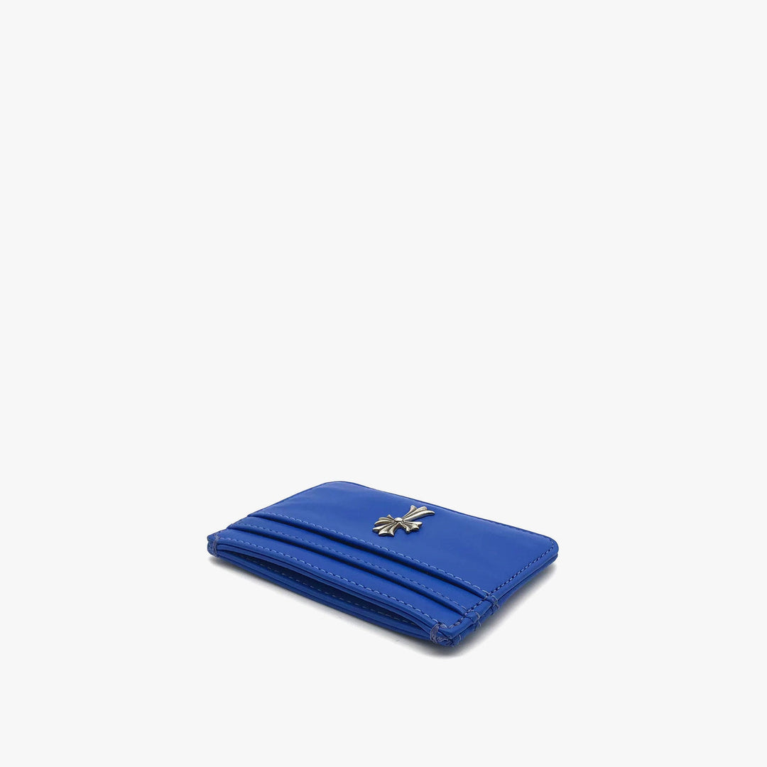 Chrome Hearts Blue Cross Logo Card Holder - SHENGLI ROAD MARKET