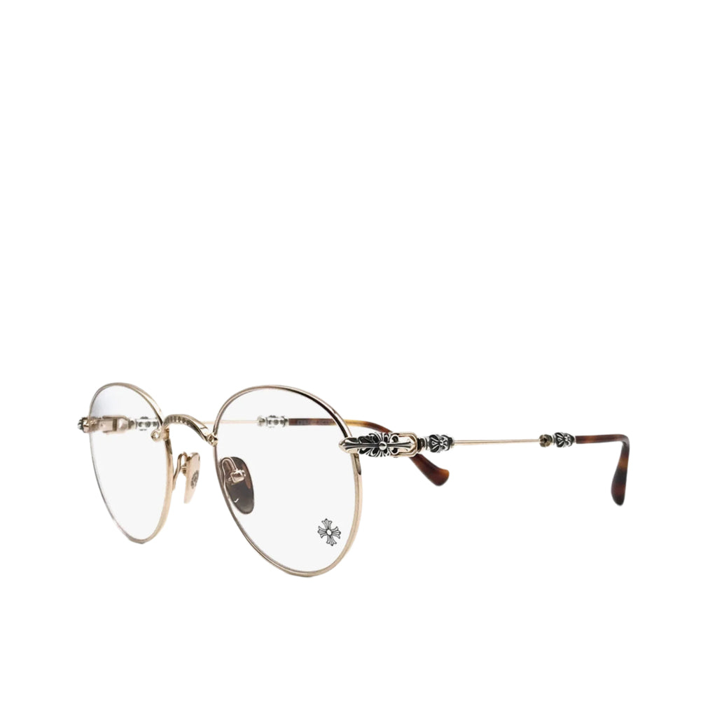 Chrome Hearts GP-P Gold & Pinto Glasses -SHENGLI ROAD MARKET