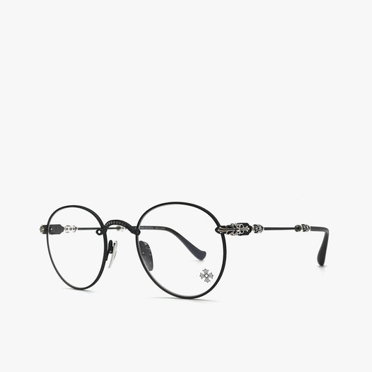 Chrome Hearts Bubba-A MBK-P Matte Black Glasses Frame - SHENGLI ROAD MARKET